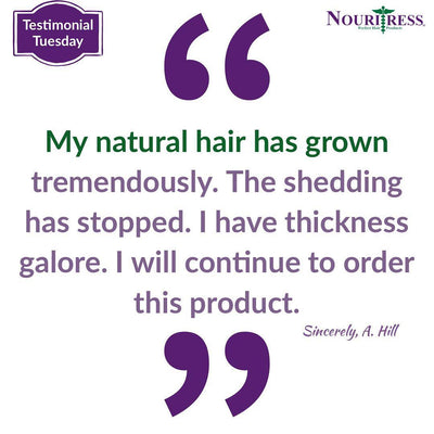 Proudly Introducing Nouritress Products to She Never Tells Salon!